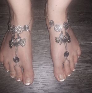 Beach foot jewelry